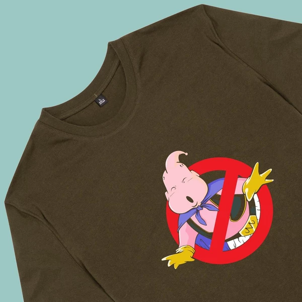 Áo thun tay ngắn unisex Chodole cho cả nam và nữ, chất liệu vải cotton in hình Dragon Ball - Mabu Ghost Buster