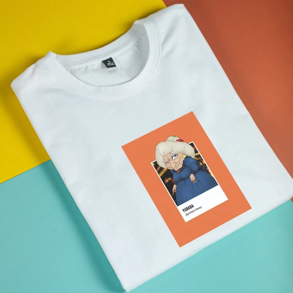 Áo thun tay ngắn unisex Chodole cho cả nam và nữ, chất liệu vải cotton in chữ Pantone - Yubaba