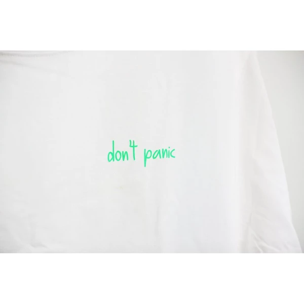 Áo thun tay ngắn unisex Chodole cho cả nam và nữ, chất liệu vải cotton in chữ Don't panic