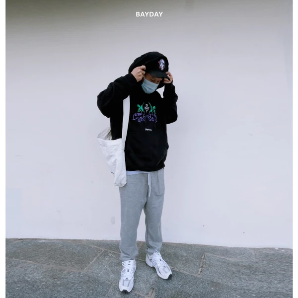 LB56 Áo hoodie nhân mã local brand oversize