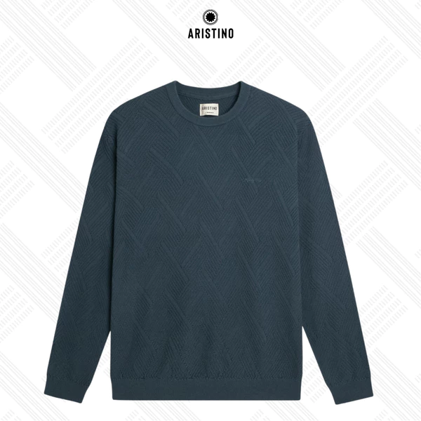 Áo len nam ARISTINO casual style dáng suông vừa thoải mái - AWOU08BZ