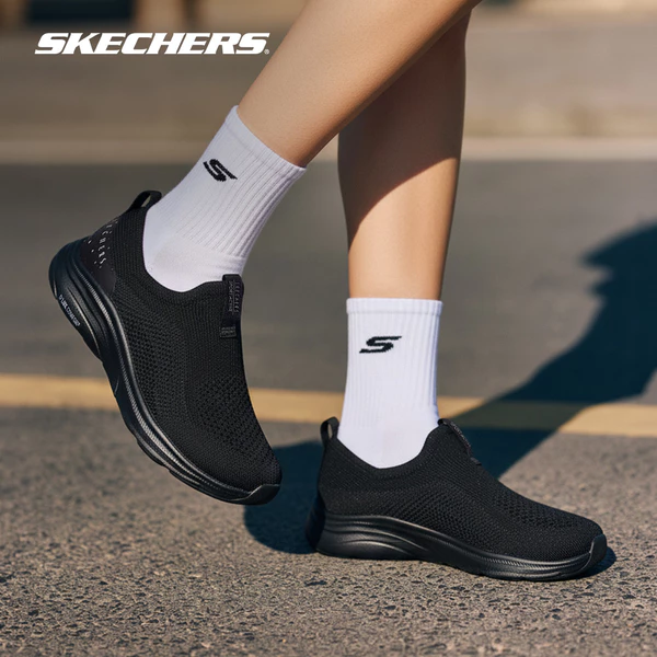 Giày Thể Thao Nữ Skechers Sport Active D'Lux Comfort 2.0 Encourage - 104471-BBK Air-Cooled Memory Foam