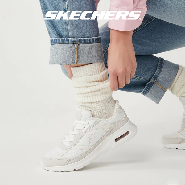 Giày Thể Thao Nữ Skechers Slip-ins Sport Skech-Air Court Retro Wave- 150079-WNT
