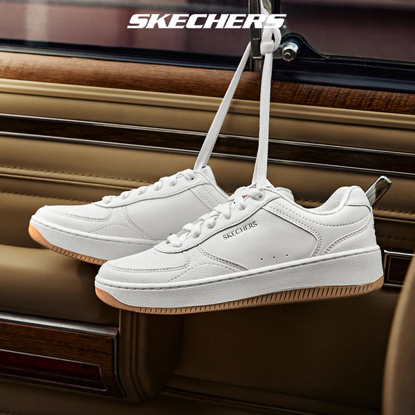 Giày Thể Thao Nữ Skechers Court Classics Sport Court 2.1 Core Essential-185160-WMLT Air-Cooled MF
