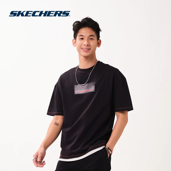 Áo Thun Tay Ngắn Unisex Skechers Nintendo Super Mario Short Sleeve Tee - SL325U545-0018