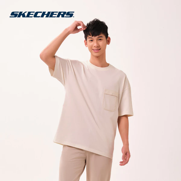 Áo Thun Tay Ngắn Nam Skechers Cali Summer Lounge Short Sleeve Tee - SL126M193-008D