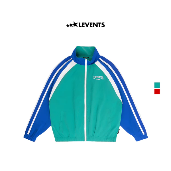 Áo Khoác Dù Levents 2tone Nylon Jacket Form Sporty