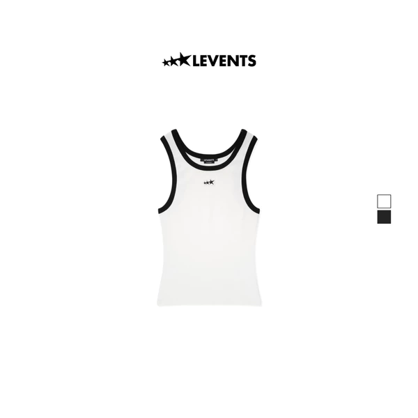 Áo Ba Lỗ Levents Classic Triple Star Slimfit Tanktop 100% Cotton Rib