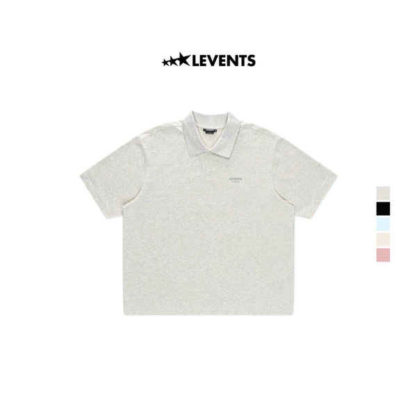 Áo Polo Levents Classic Semi-Oversized 100% Cotton