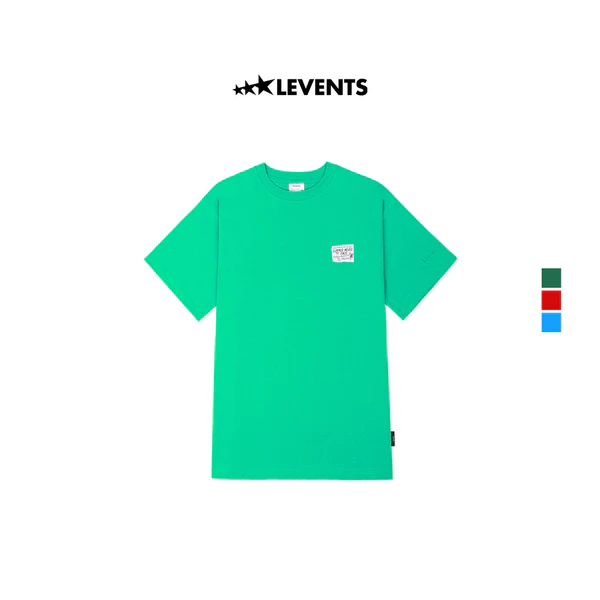 Áo Thun Levents Summer Vibe/ Green Tee 100% Cotton T-shirt Oversized