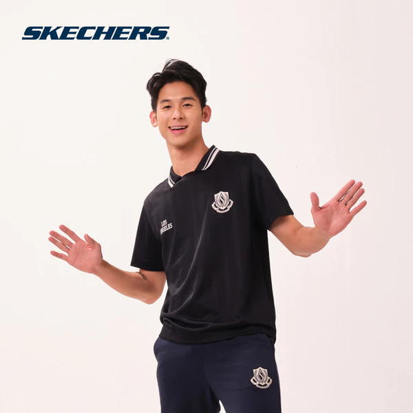 Polo Tee Nam Skechers Game On Iconic Polo Tee - SL126M217-0018