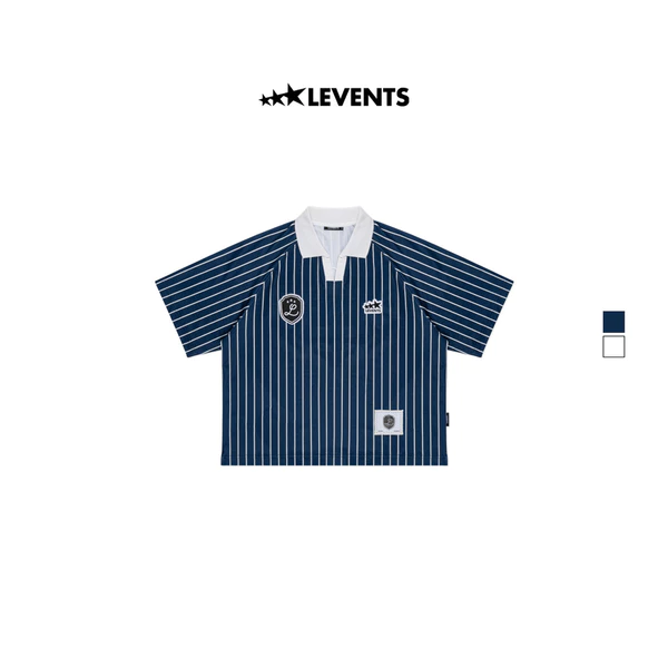 Áo Jersey Levents Striped Football Jersey Form Boxy Poly