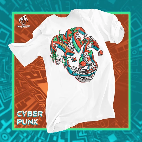 Local brand The Laughter - CyberPunk Tee - Áo Phông100% Cotton