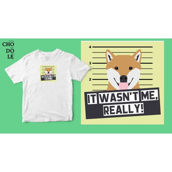 Áo thun tay ngắn unisex Chodole cho cả nam và nữ, chất liệu vải cotton in hình thú cưng Pet Lover - Shiba Inu