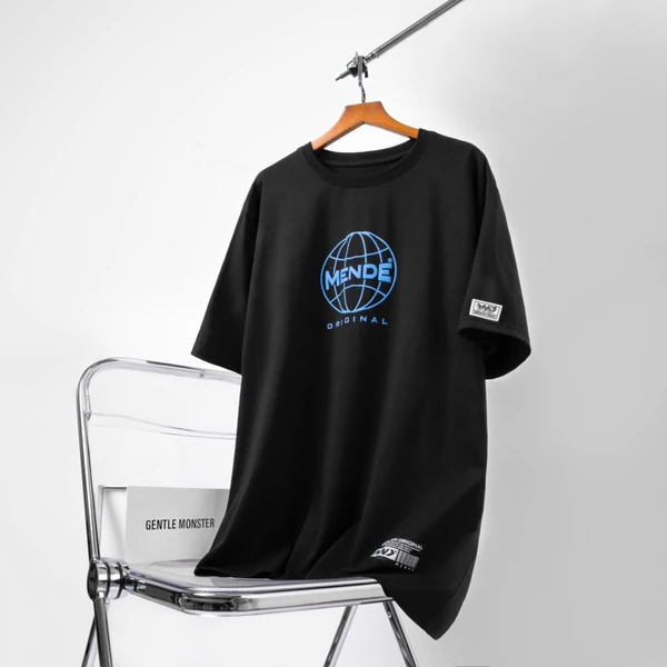 MENDE - Earth Tee Đen - Áo thun nam tay ngắn đơn giản