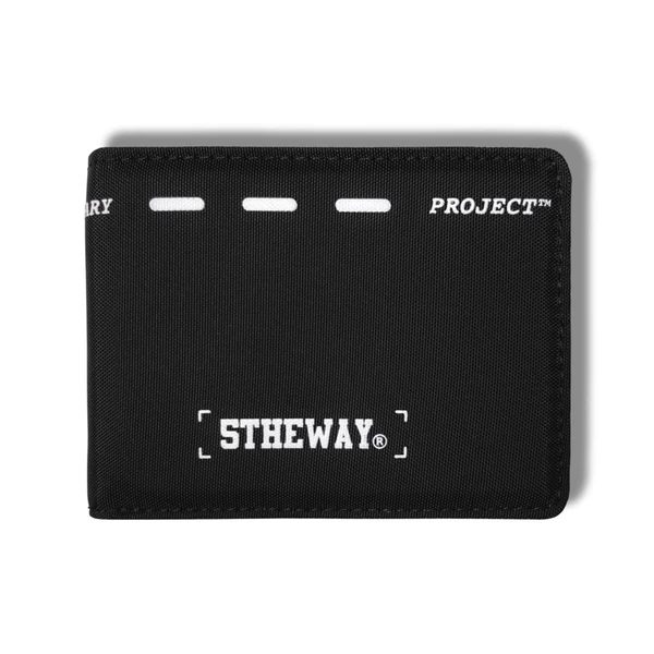 Ví Gập Đôi 5THEWAY® /street-voca/ BI-FOLD WALLET™ in BLACK