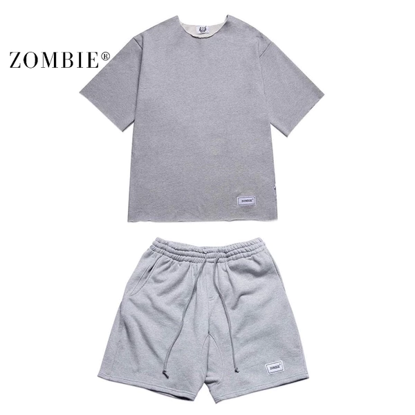 Bộ ZOMBIE® Short Sleeve Tee In Gray