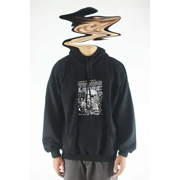 Áo hoodie unisex chodole chất liệu hoodie nỉ, đẹp form rộng cho cả nam và nữ in hình độc đáo Star wars - Trooper Loops