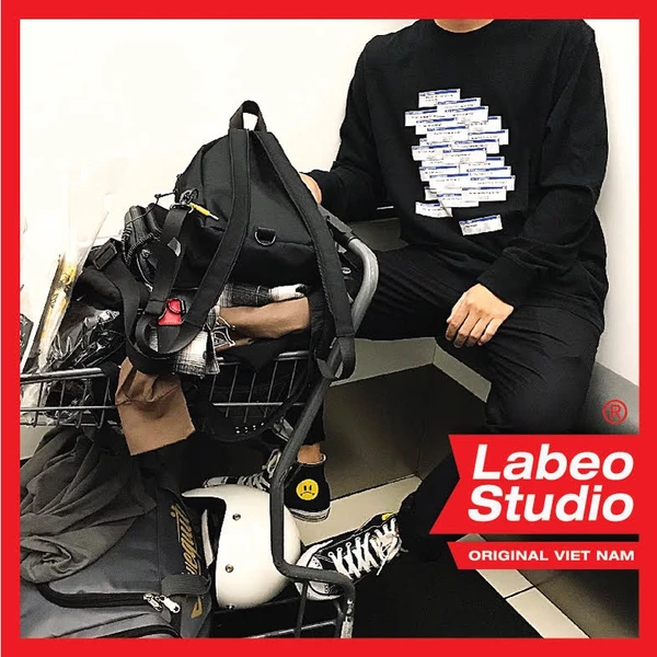 LB36 Áo thun áo phông dài tay. local brand. Câu hỏi ngày tết
