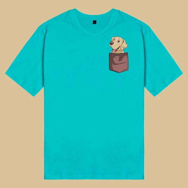 Áo thun tay ngắn unisex Chodole cho cả nam và nữ, chất liệu vải cotton in hình thú cưng Pet Lover Peekapoo - Labrador