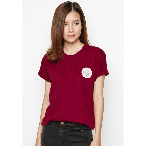 Áo thun tay ngắn unisex Chodole cho cả nam và nữ, chất liệu vải cotton in hình thú cưng Pet Lovers - Chó Corgi
