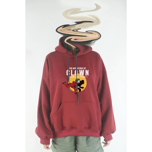 Áo hoodie unisex chodole chất liệu hoodie nỉ, đẹp form rộng cho cả nam và nữ in hình độc đáo The Adventure of Joker