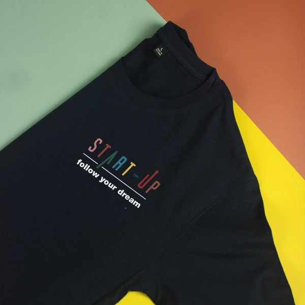 Áo thun ngắn tay unisex Chodole cho cả nam và nữ, chất liệu vải cotton in cotton in hình phim Start up - Logo Start up