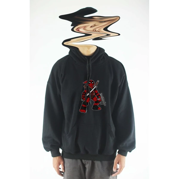Áo khoác hoodie unisex cotton hình Super Heroes Series - Ninja Deadpool (nhiều màu)