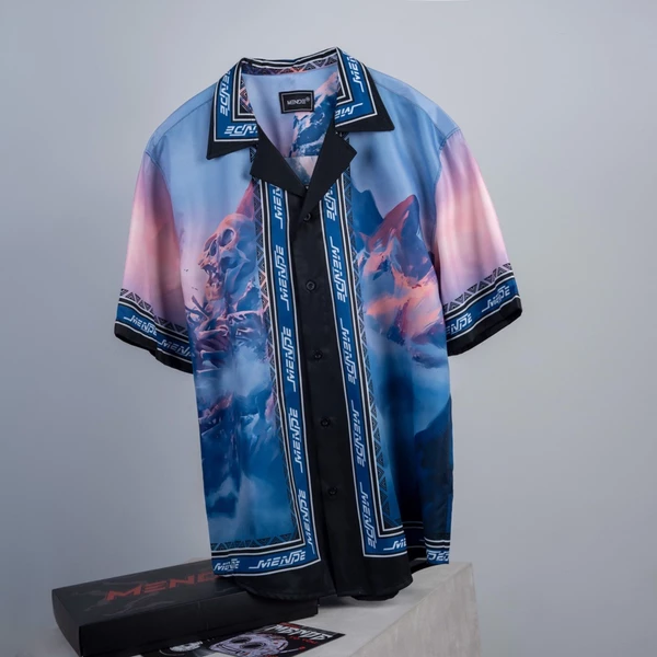 MENDE - Demon Shirt - Áo sơ mi nam tay ngắn