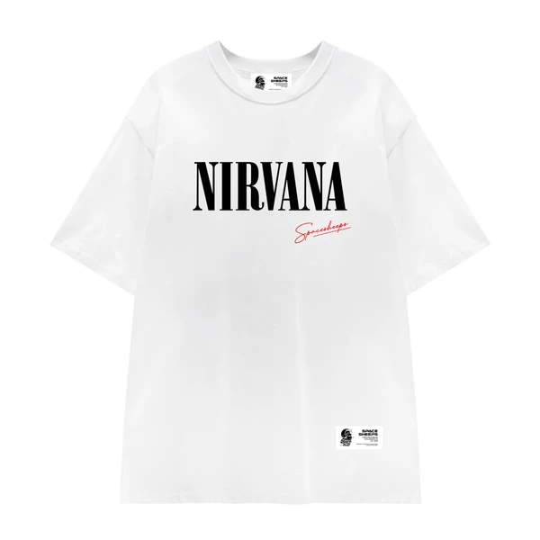 Áo Thun Space Sheeps -  Nirvana, Áo Phông Tay Lỡ Unisex Form Rộng