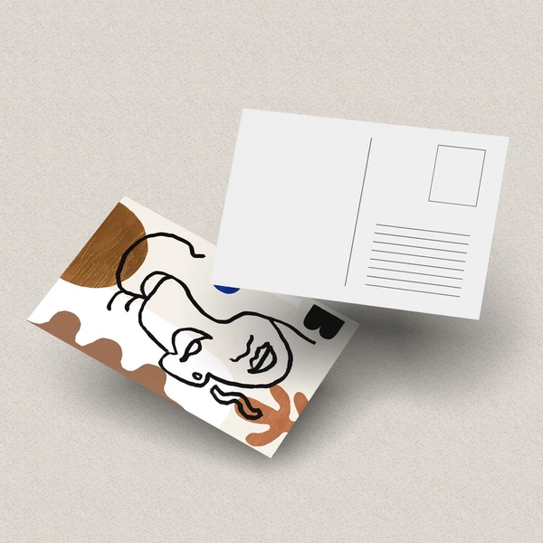Bộ 10 tấm thiệp postcard Abstract art 2