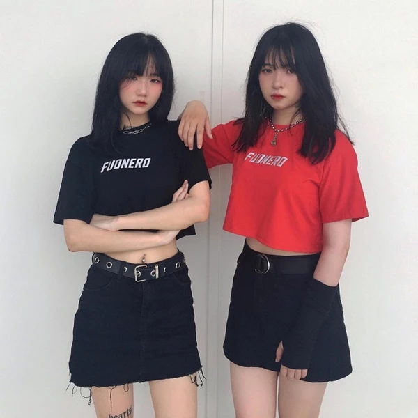 Áo croptop phản quang