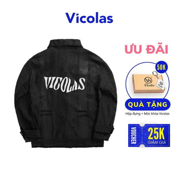 Áo khoác nam denim phối da- [SẢN PHẨM CÓ TRẦY XƯỚC NHẸ PHẦN DA]- OUTLET SALE