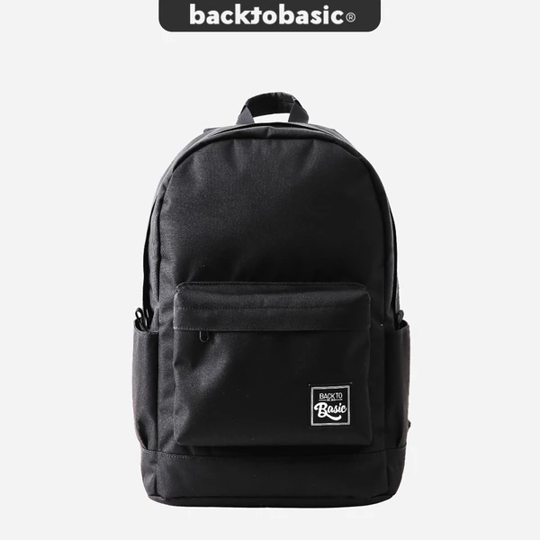 Balo Back To Basic - TAMAGO size S 26 x 37 x 15 cm - màu trơn, có ngăn laptop riêng