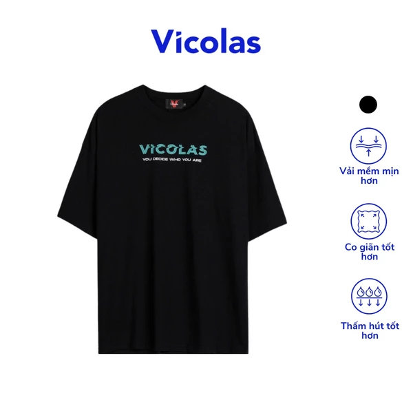 Áo thun Unisex vải co giãn Cotton POISON V VICOLAS TSHIRT