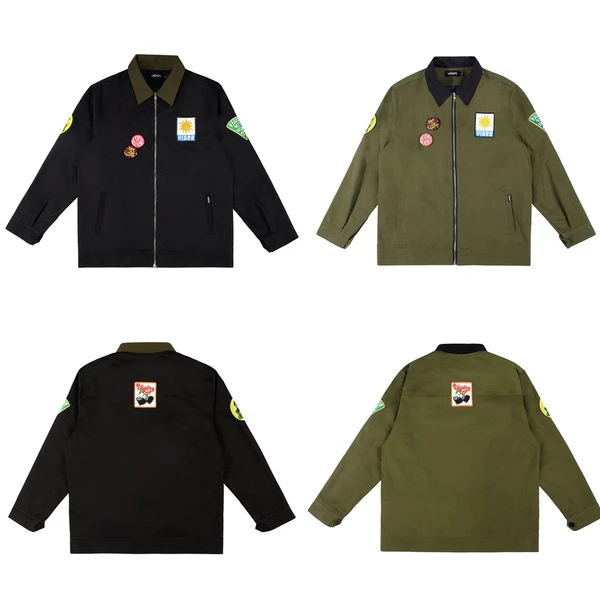 Áo khoác PATCH Zip VIGER unisex