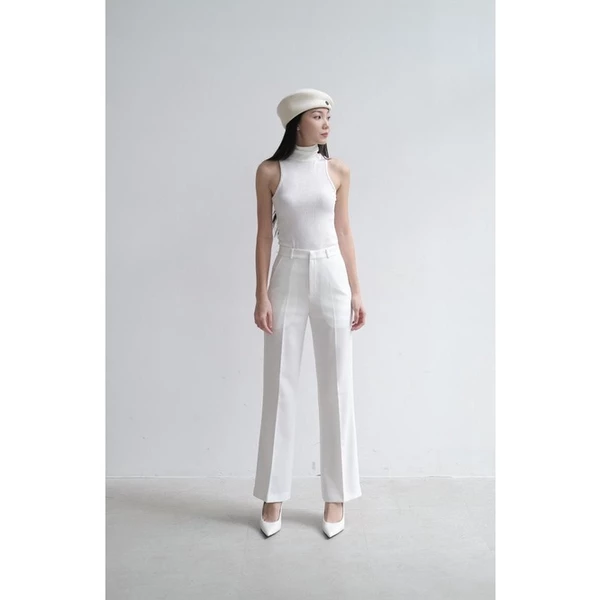 RUBIES Madi Pants - Quần Dài Nữ Vải Tuyết Mưa Ống Suông Đứng