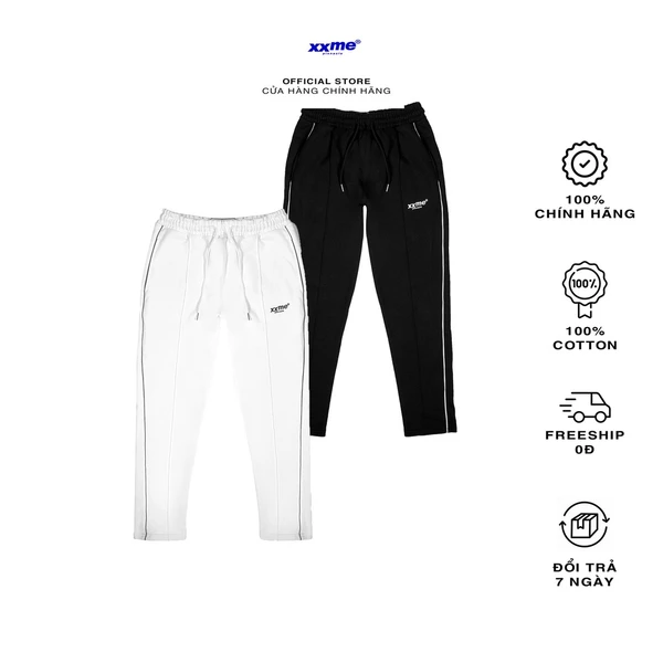 Quần dài nỉ nam nữ Daily Pants - XXME - Trắng