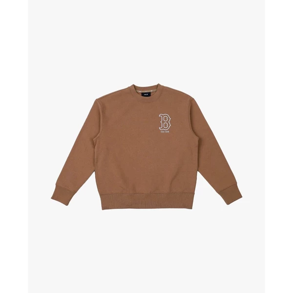 MLB - Áo sweatshirt unisex cổ tròn tay dài phối logo_3AMTB9744-43BGD