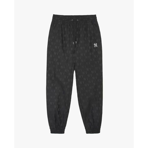 MLB - Quần jogger unisex lưng thun phối họa tiết monogram cá tính_3AWPM0141-50BKS