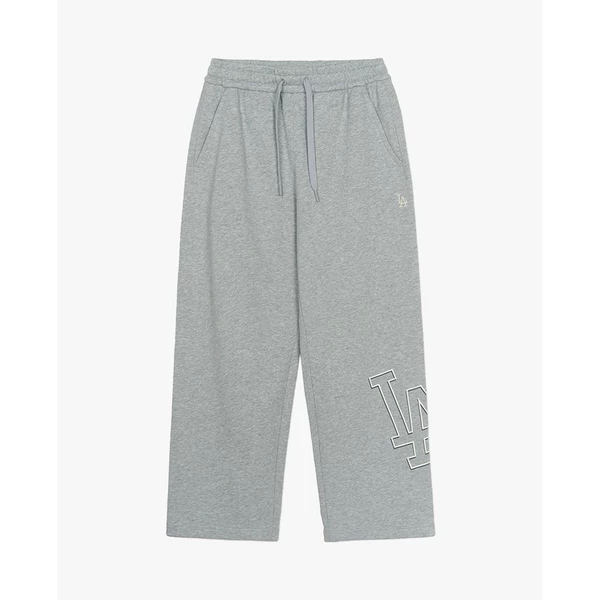 MLB - Quần dài unisex ống rộng lưng thun Basic Megalogo_3APTB0344-07MGS