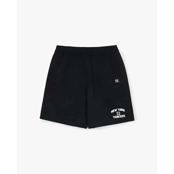 MLB - Quần short unisex ống rộng Varsity Lettering_3ASPV0153-50BKS