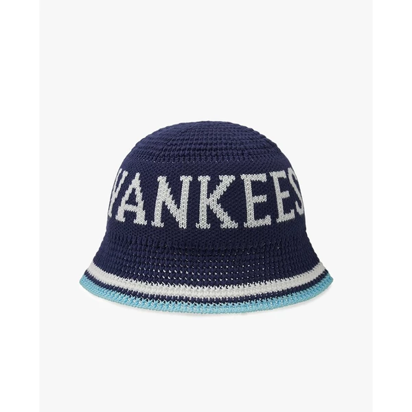 MLB - Nón bucket unisex Knitted Crochet_3AHTK014N-50NYS