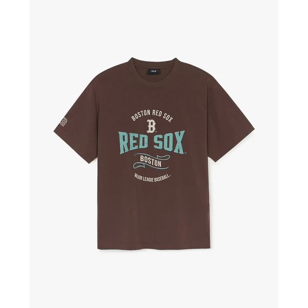 MLB - Áo thun unisex Varsity Vintage Color Graphic Overfit_3ATSV0653-43BRS