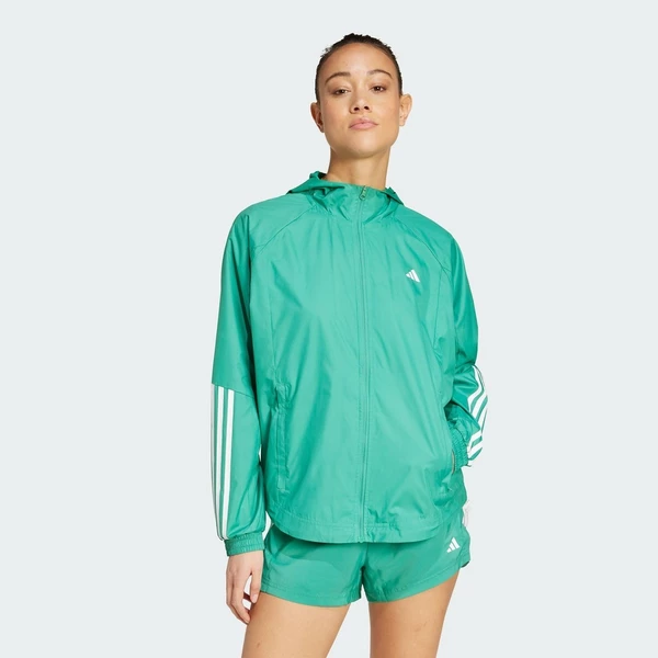 [Duy nhất 8.8 - VOUCHER 30%]adidas Gym & Training WIND.RDY Hyperglam Windbreaker Women Green JC7406