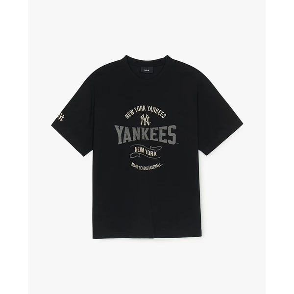 MLB - Áo thun unisex Varsity Vintage Color Graphic Overfit_3ATSV0653-50BKS