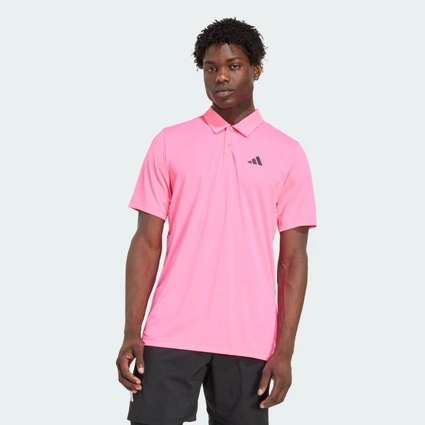 adidas Tennis & Padel Tennis Club Tennis Polo Shirt Men Pink JY2899