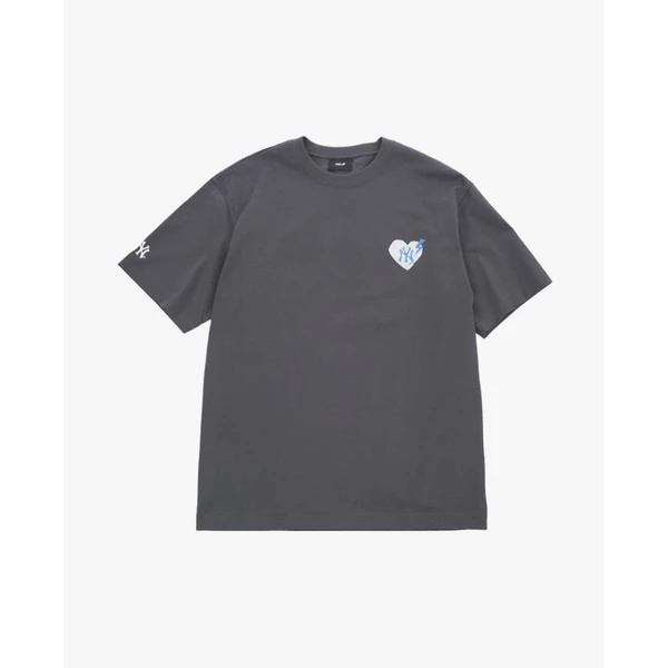 MLB - Áo thun unisex cổ tròn tay ngắn Legends Heart_3ATSH0254-50CGS