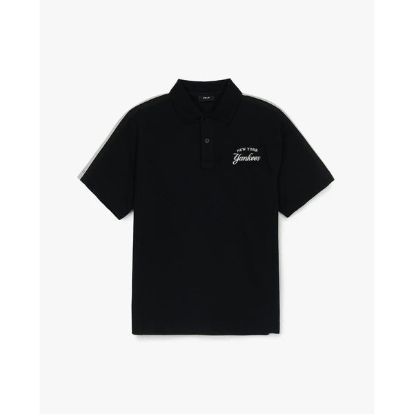 MLB - Áo polo unisex Varsity Sportive Over Fit_3APQV0153-50BKS