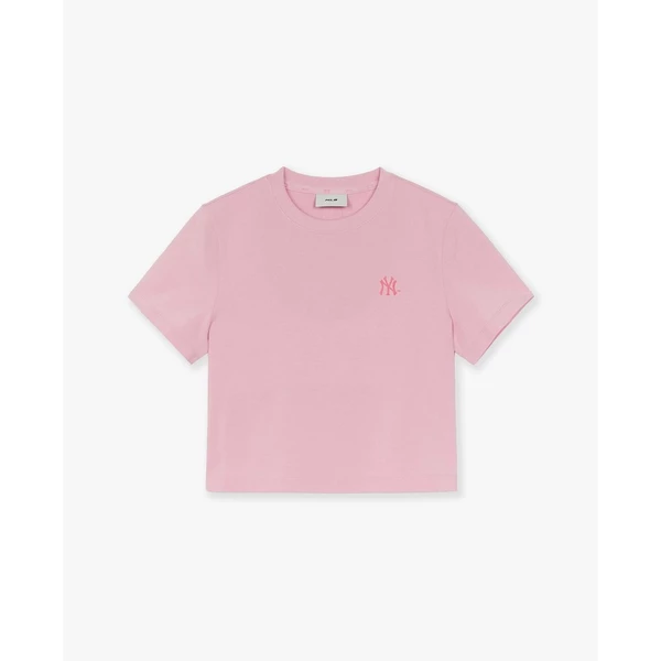 MLB - Áo croptop nữ cổ tròn tay ngắn Summer Vintage_3FTSX0253-50PKM